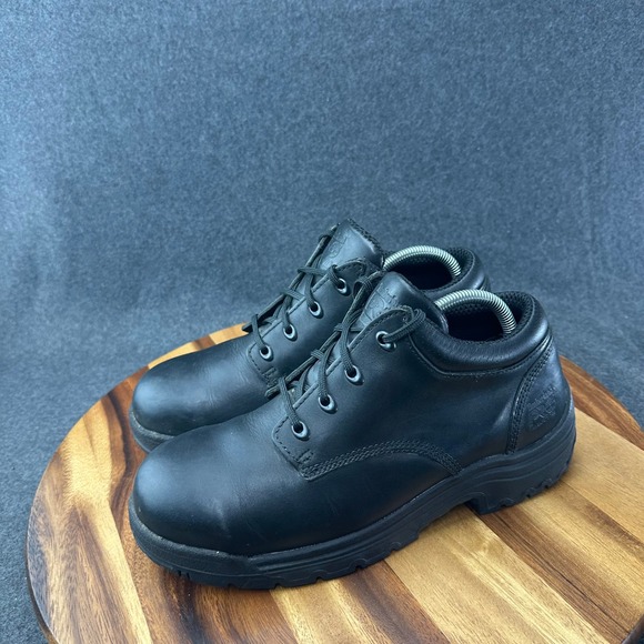Timberland PRO Titan Mens Work Shoes Sz 9 M Alloy Safety Toe Black Leather main image 11